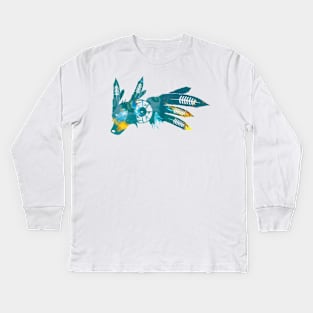 HYNVALE! Logo Config 17 Kids Long Sleeve T-Shirt